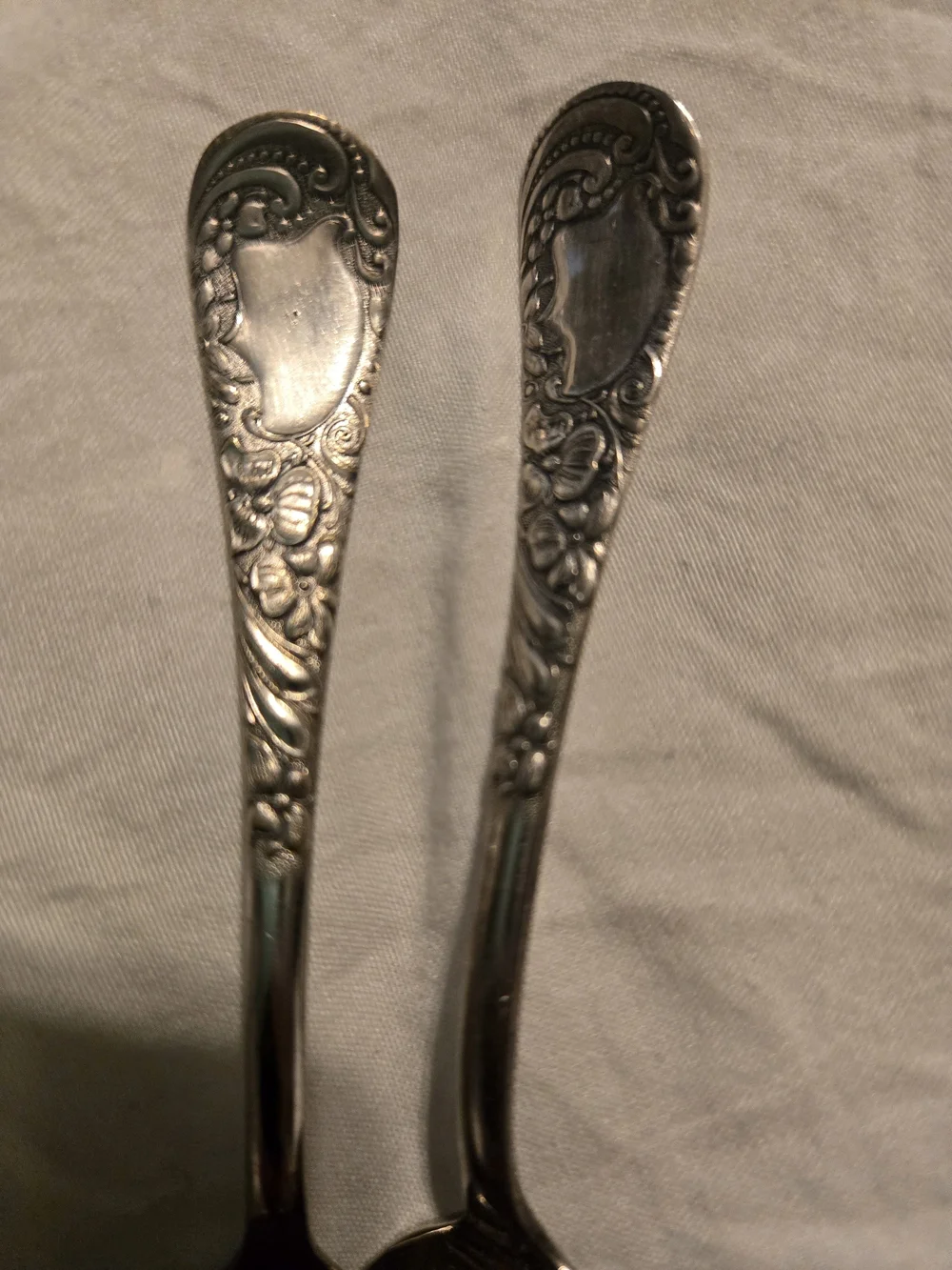 Antique Royal Plate Company Silverplate Demitasse Tea Spoons – Set of 2